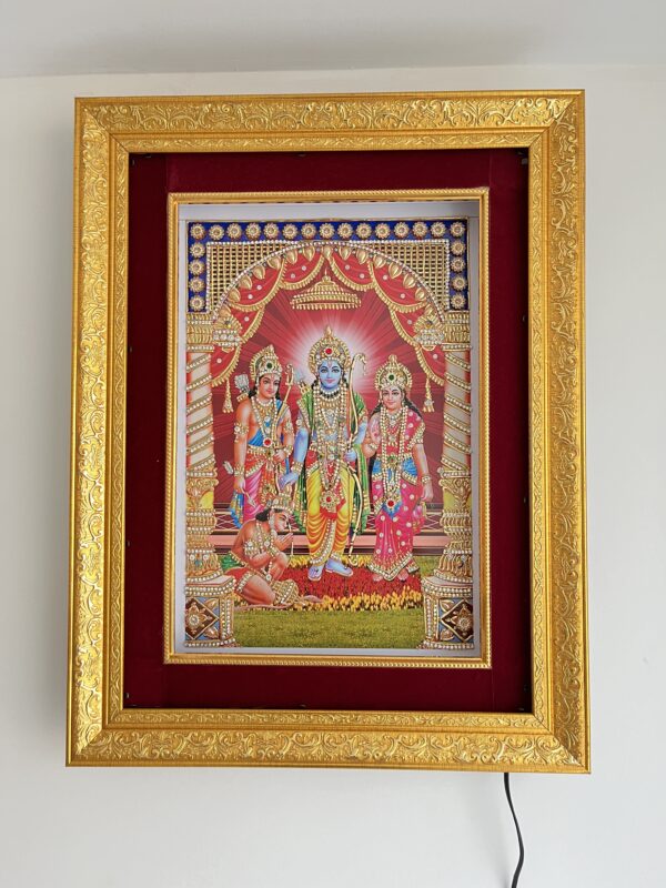 #DivineAura #RamDarbarFrame #LEDIllumination #SpiritualCraftsmanship #GiftOfDivinity #CorporateGifting