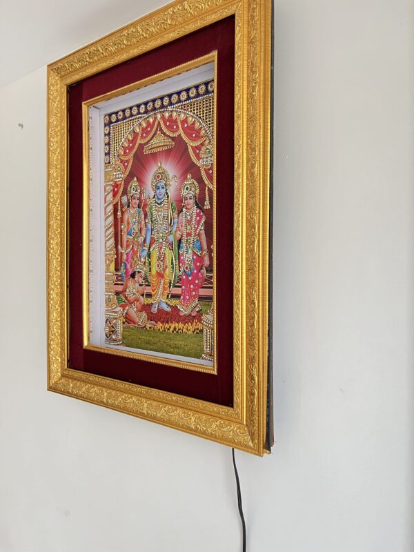 #DivineAura #RamDarbarFrame #LEDIllumination #SpiritualCraftsmanship #GiftOfDivinity #CorporateGifting