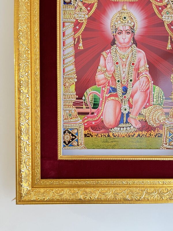 Hanumanji Radiance Frame - हनुमानजी - Image 5