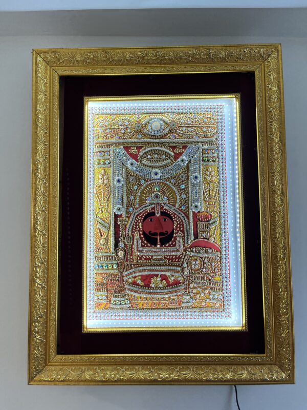 Salasar Hanuman ji Frame - सालासर हनुमान LED Frame - Image 2